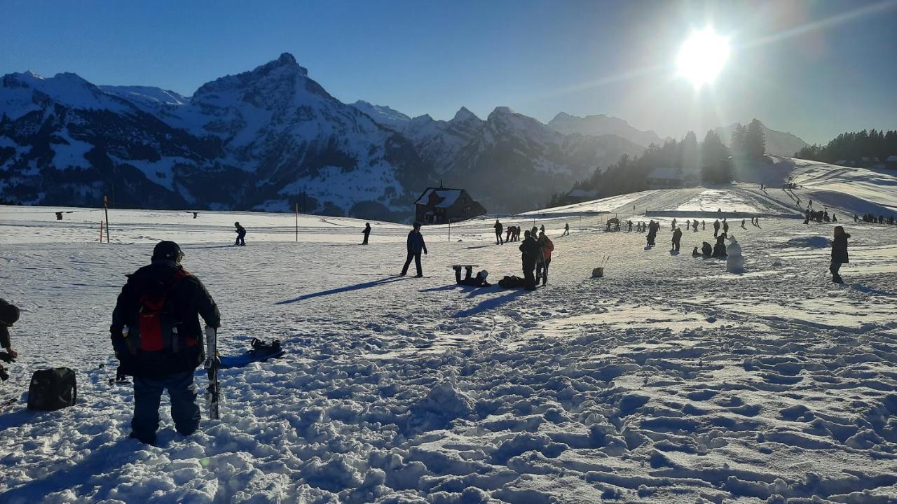 Large Apartment 8Beds Great For Family And Friends, Mountain View Amden Buitenkant foto