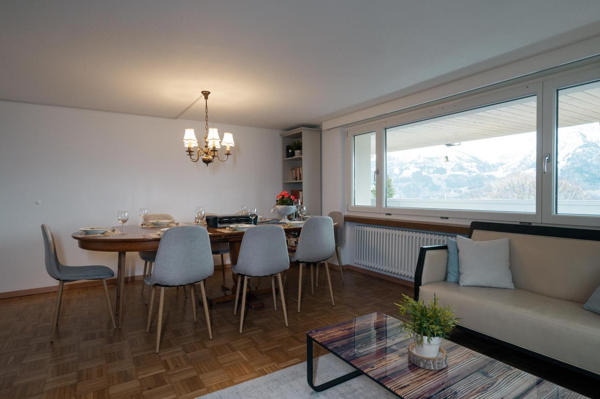Large Apartment 8Beds Great For Family And Friends, Mountain View Amden Buitenkant foto